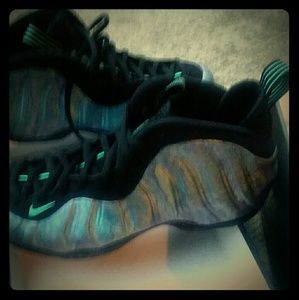 Teal Foamposite Never Worn